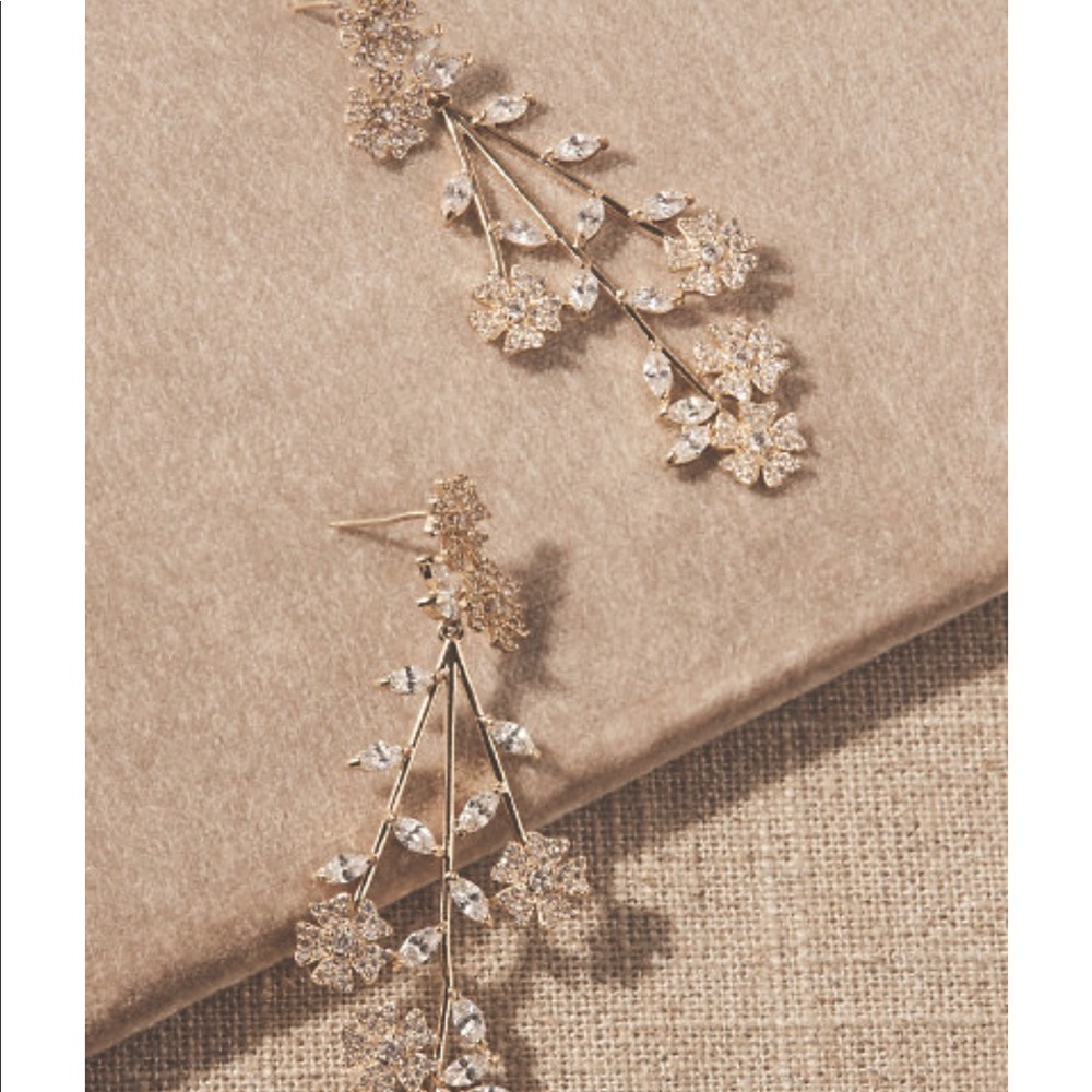 Bhldn wedding earrings